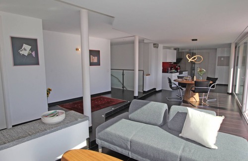 Brione sopra Minusio Apartment | Beautiful duplex apartment with stunning panoramic views in two-family house