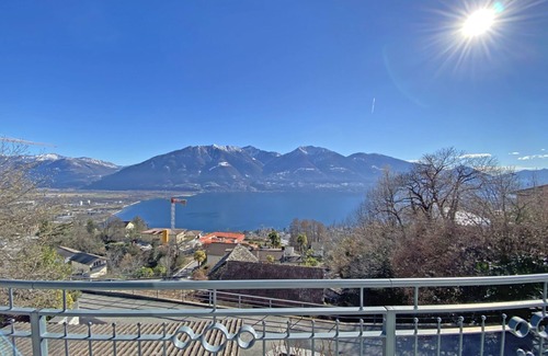 Brione sopra Minusio Apartment | Beautiful duplex apartment with stunning panoramic views in two-family house
