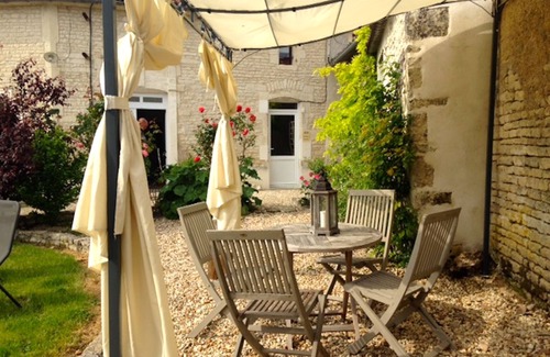 Echallat Cottage | Beautiful * cottage in a rural hamlet, private garden, heated swimming pool.