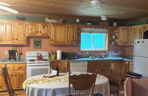 Lincolnville House | Beautiful Heated Cottage by Pitcher Pond - 3 gorgeous acres - Sleeps 4