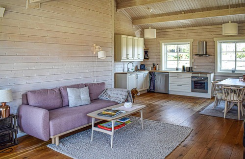 Aremark House | Beautiful home in Aremark with kitchen