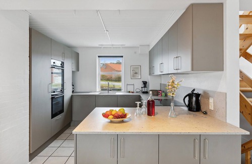 Vibæk Strand House | Beautiful home in Ebeltoft with sauna