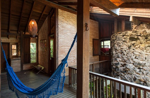 Praia da Fortaleza House | Beautiful house with PRIVATE BEACH in one of the most beautiful regions of Ubatuba.