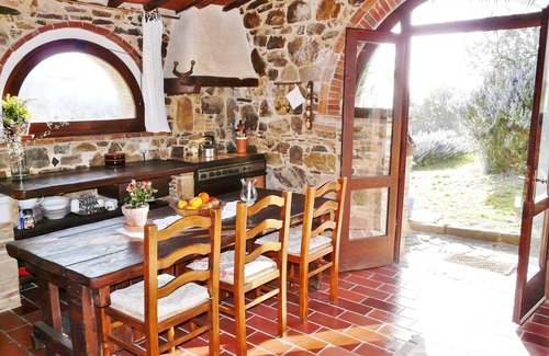 Barberino Val d'Elsa Cottage | Beautiful 1-bedroom cottage with garden and views over olive groves, pool