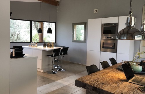 Cabris House | Beautiful, modern home with stunning sea views and private pool