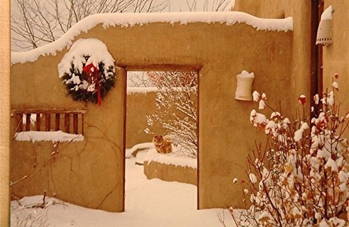 Tesuque Cottage | Beautiful Mountain Views, Beamed Ceilings, 2 Fireplaces