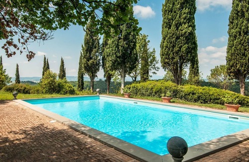 Montalcino Villa | Beautiful private villa for 16 people with private pool, WIFI, A/C, TV, patio and panoramic view