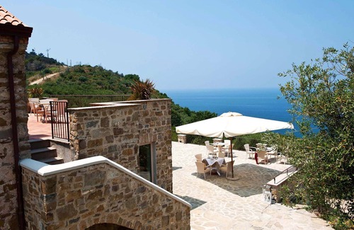 San Marco di Castellabate Villa | Beautiful private villa for 18 people with A/C, WIFI, private pool, TV and terrace