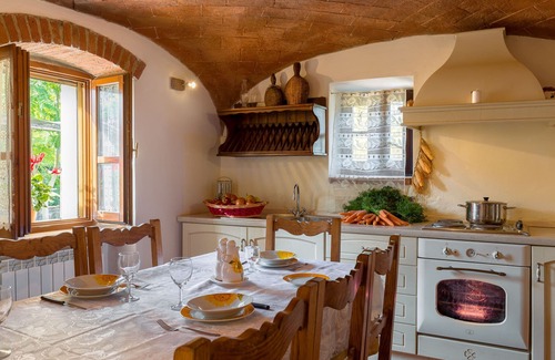 Santarello Villa | Beautiful private villa with A/C, private pool, WIFI, patio, panoramic view, close to Montepulciano