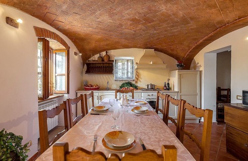 Santarello Villa | Beautiful private villa with A/C, private pool, WIFI, patio, panoramic view, close to Montepulciano