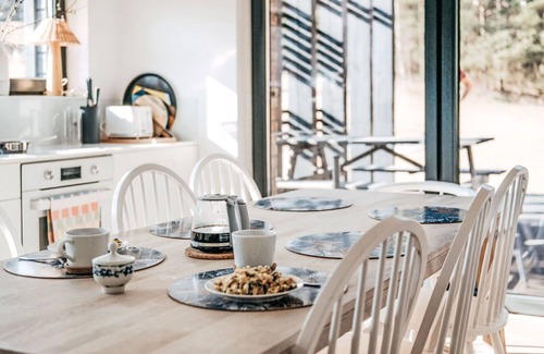 Mragowo House | Beautiful private villa for 8 guests with WIFI, patio and parking