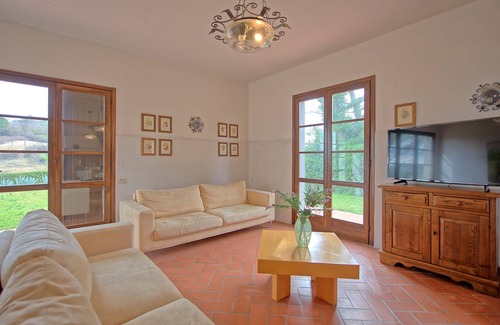 Toiano Villa | Beautiful private villa for 8 guests with private pool, WIFI, TV, patio, panoramic view and park...