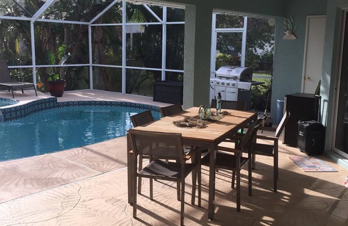 South Gulf Cove House | Beautiful relaxing waterfront home with pool, spa and boat dock.