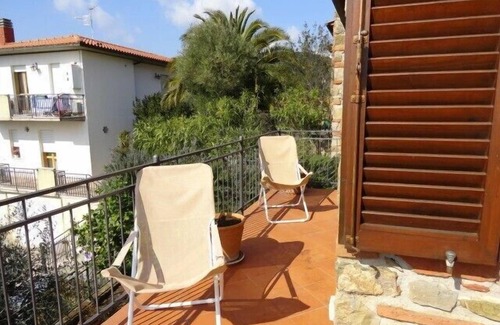 Caldana House | Beautiful stone house in Tuscany with terrace and balcony.