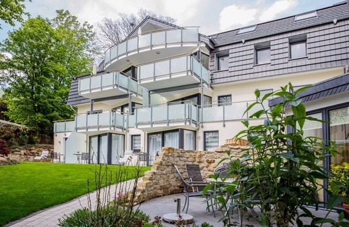 Bad Salzuflen Apartment | Beautiful suite with a large terrace in the Bad Salzuflen spa area