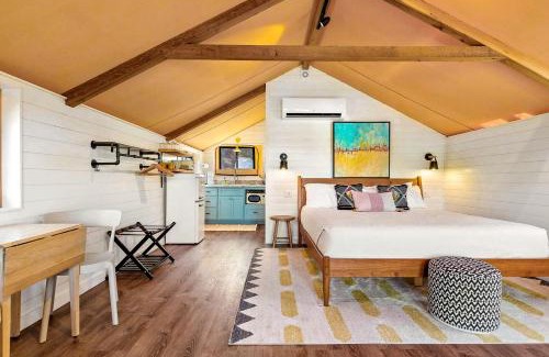 Ingram Other | Beautiful Tented Cabin in Texas for Glamping by Guadalupe River