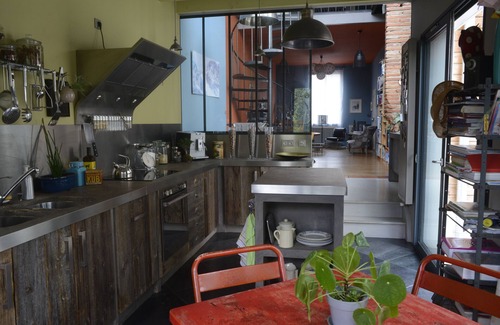 Patte d'Oie House | Beautiful townhouse with swimming pool & fireplace