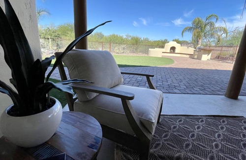 Casas Adobes House | Beautiful Tucson Oasis, fenced pool, fully fenced yard