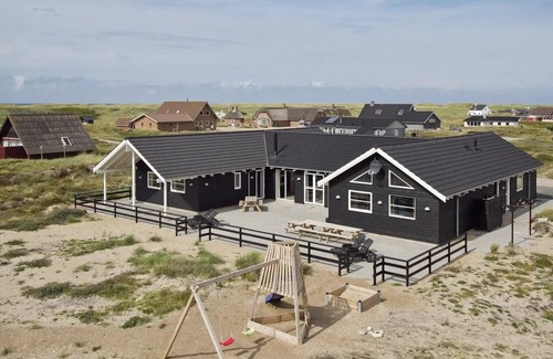Vrist Strand House | Beautiful vacation home with indoor pool and large activity room near Harboøre.