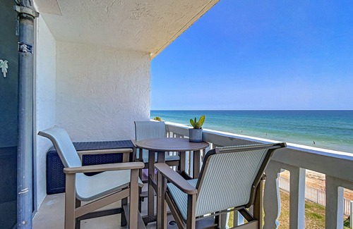Aquarius Oceanfront Condo | Beautiful Views on the Beach in Quiet Ormond Beach area