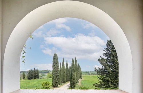 Montespertoli Villa | Beautiful villa with private pool, A/C, WIFI, TV, patio and panoramic view, close to San Gimign.