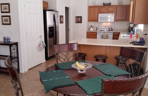 Saguaro Canyon HOA House | Beautifully Furnished 1 Story House 3bd 2ba + Office 2 car garage on cul-de-sac
