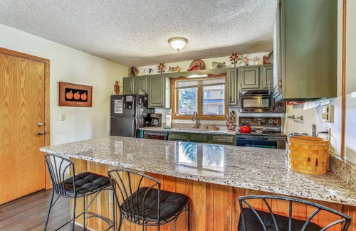 Davis Condo | Beautifully redecorated condo offers lots of amenities. Hummingbird Corner!