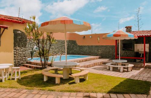 Alcacus House | Belíssima casa de temporada próximo ao mar