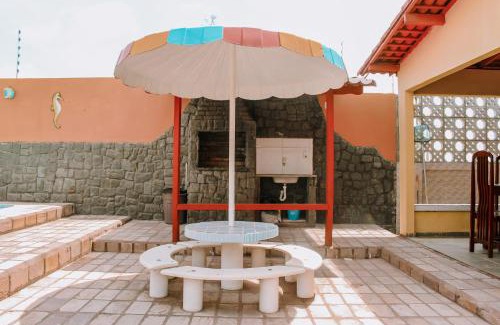 Alcacus House | Belíssima casa de temporada próximo ao mar