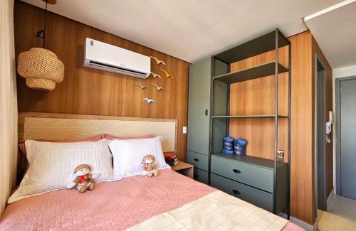 Cabo Branco Apartment | Belíssimo flat beira mar Cabo Branco p/4 pessoas, João Pessoa