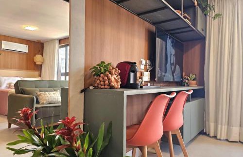 Cabo Branco Apartment | Belíssimo flat beira mar Cabo Branco p/4 pessoas, João Pessoa