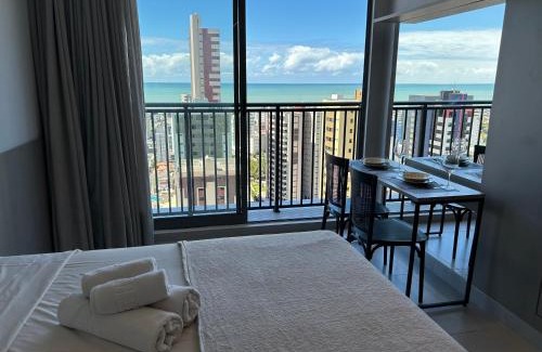 Loteamento Oceania II Apartment | Bela Hospedagem - #1701 Simple Manaira, linda vista da cidade e do mar