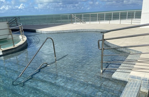 Bessa Apartment | Bela Hospedagem - Foot in the sand, pool and sea view