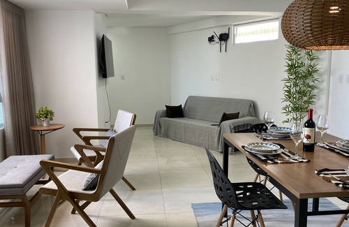 Bessa Apartment | Bela Hospedagem - Foot in the sand, pool and sea view