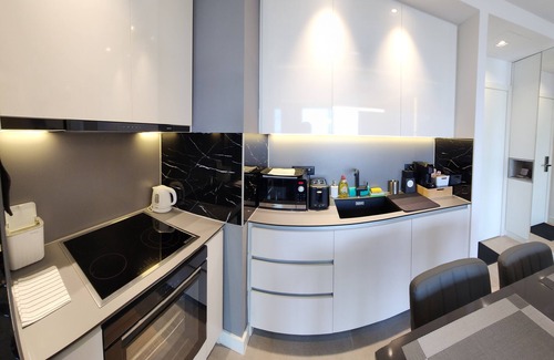 Savamala Condo | Belgrade Waterfront 16th fl. Lux Apt. w/City view & Free Parking