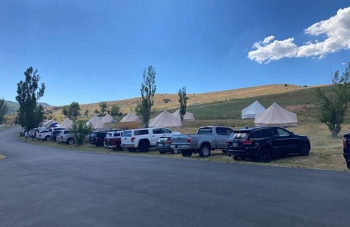 Morgan County RV Rental | Bell Tent #6 - The Fields at East Canyonn