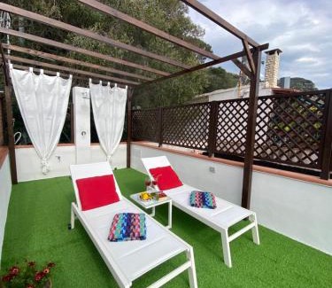 Monte Chiaro Apartment | Bella Vista House-Sorrento coast - free parking-solarium