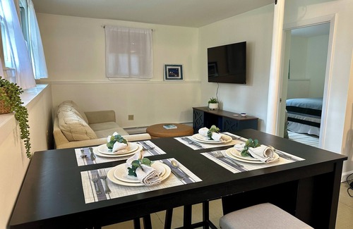 Camp Ellis Apartment | “Below Deck” at Ferry Beach - 2 bedroom apartment steps from the beach!