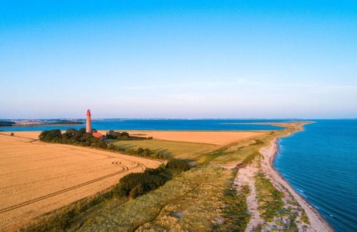 Marienleuchte Apartment | BeltBlick 16 - Sea view. Sauna. Dogs welcome.