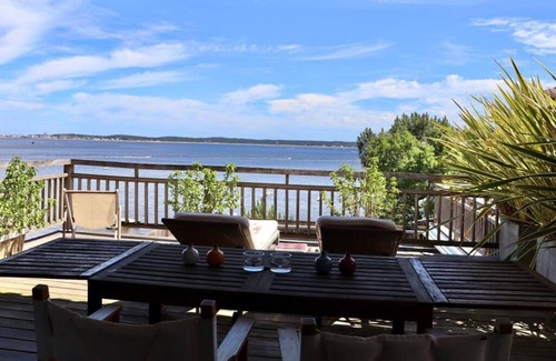 Cap-Ferret House | Bengalow exceptional incredible sea view in foreground two bedrooms