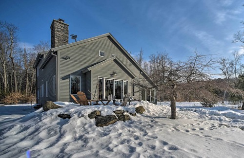 Becket House | Berkshires Home on 11 Acres w/Pond & 2 Fire Pits!