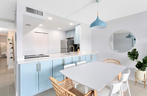 Cocoa Beach Condo | Beside Cocoa Beach Pier Beautiful Remodeled Beachfront Condo with New Kitchen