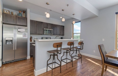Salida Condo | Best location in Salida! 2 River front decks, looks over Arkansas River Playhole!