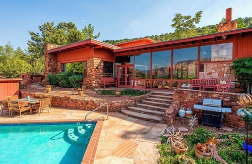 West Sedona House | Best Views, Pool, Spa, Walk to Town, Hiking trails, Airport Vortex
