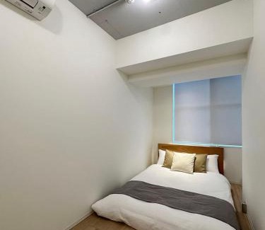 Hiroshima City Centre Apartment | bHOTEL Art Bldg - Modern 2BR City Center for 8ppl