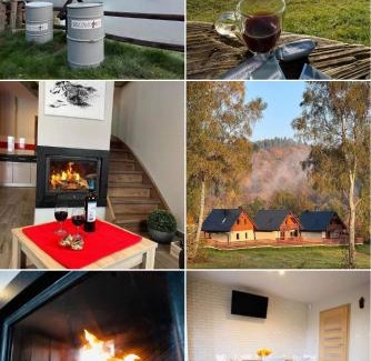 Olchowiec House | BIESZCZADZKI RAJ Komfortowe domy z kominkami i Sauną na obiekcie