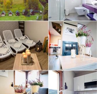 Olchowiec House | BIESZCZADZKI RAJ Komfortowe domy z kominkami i Sauną na obiekcie