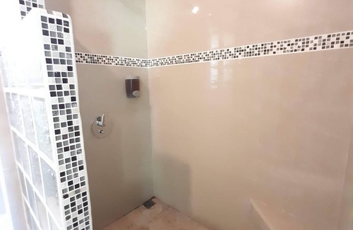 Manzanillo House | Big Beachfront House , 2 bathrooms, A/C, hot showers, 2 kitchens, & porch!