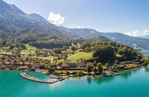 Darligen Apartment | Bijou du Lac - mit Pool und Privatstrand