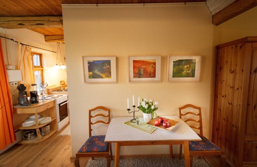 Bleckede Apartment | Bio-FeWo "Buche" with sauna and garden